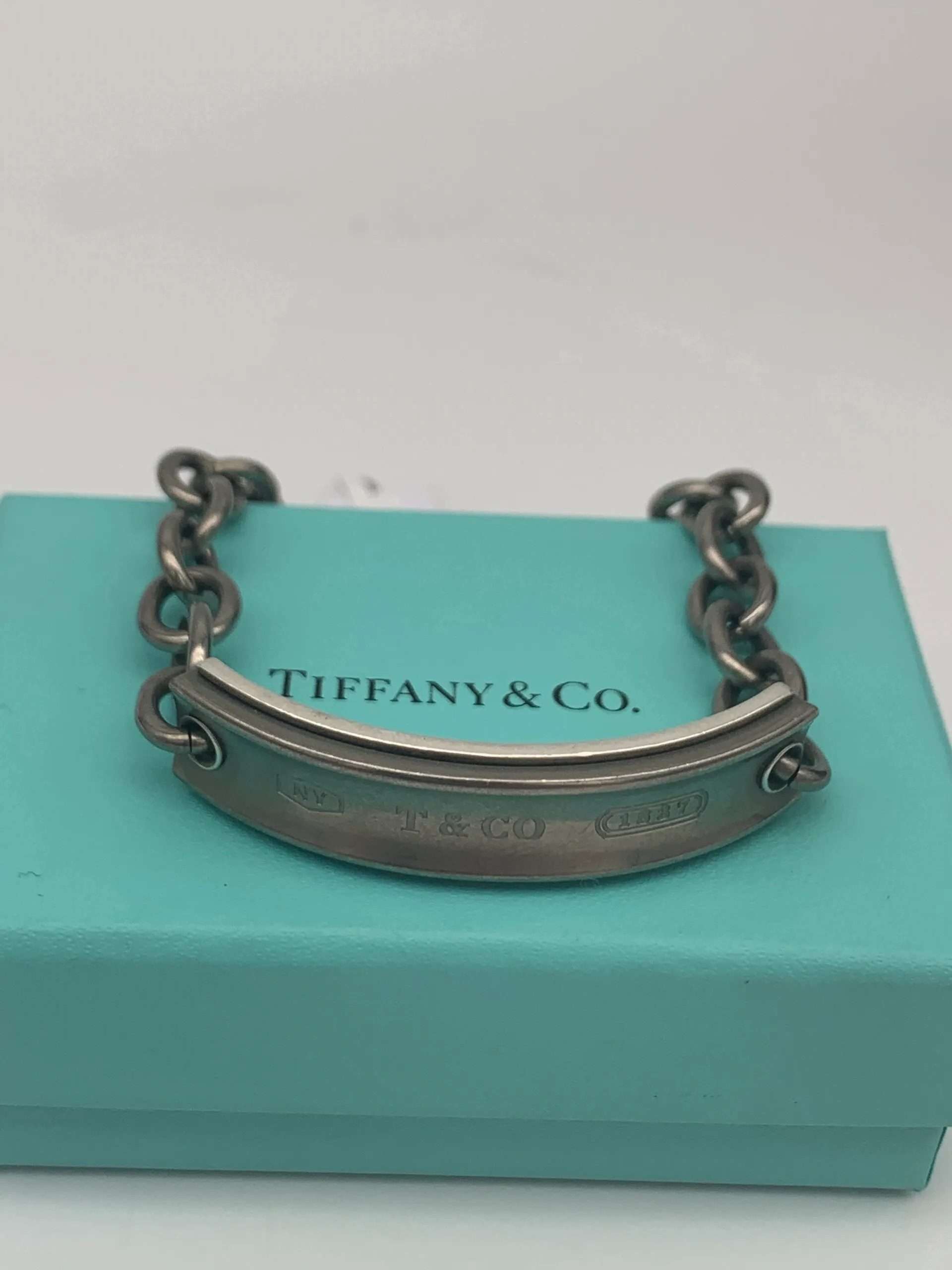 tiffany and co id bracelet