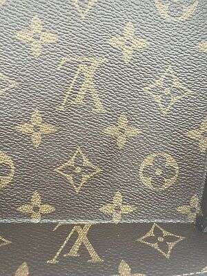 Louis Vuitton LV monogram valet tray Brown Leather ref.191070 - Joli Closet